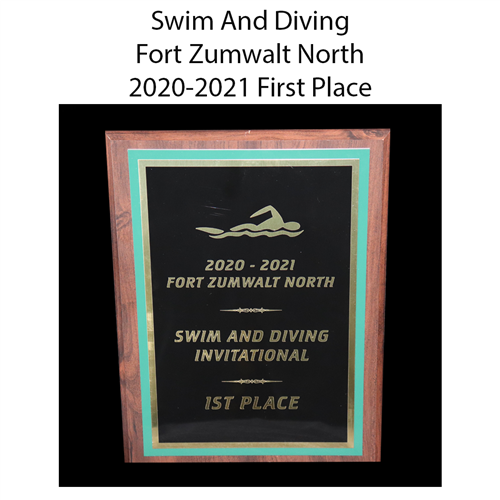 Swim And Diving Fort Zumwalt North 2020-2021 First Place 